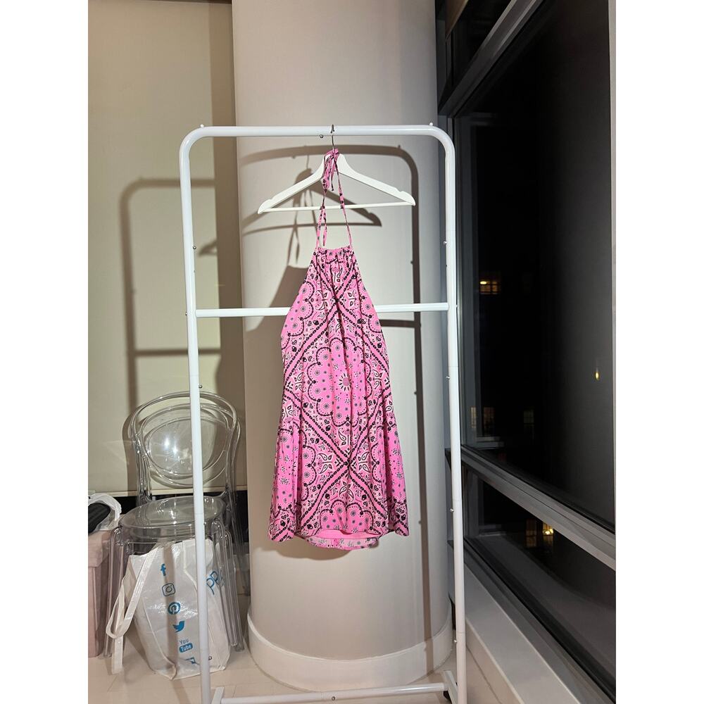 Dollz Kill Sugar Thrillz Women's Pink Halter Crop-top